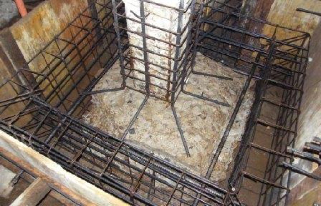 cimentación de edificacion