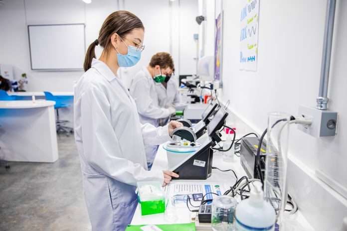 Laboratorio de ingeniería genética de la UVG.