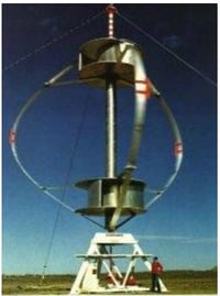 Aerogenerador Darrieus
