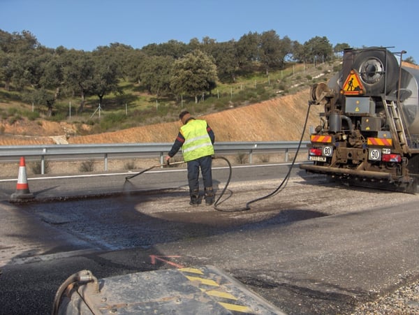 adherencia entre capas de asfalto