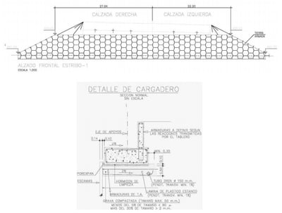 estribo de tierra armada