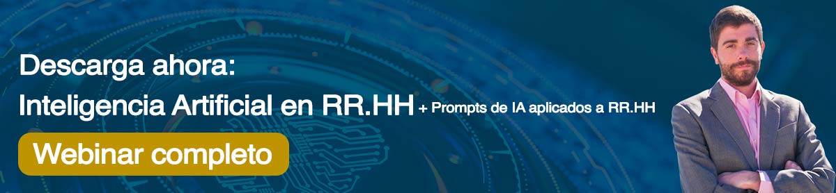 Una perona de brazos cruzados habla sobre inteligencia artificial